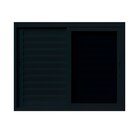 Janela Veneziana Com Folha Tela Mosquiteira 150x100cm Vidro D