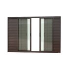 Janela Veneziana Confort 6 Folhas Vidro Liso 100cm X 100cm Br