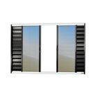 Janela Veneziana Confort 6 Folhas Vidro Reflex 100cm X 100cm