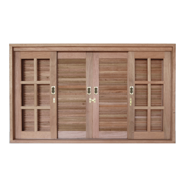 Janela Veneziana Correr Quadriculado 1 20m X 1 60m X 15cm Ced