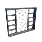 Janela Veneziana De Aço Com Grade Xadrez 200x100 Cm - Metalpan