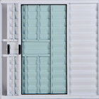 Janela Veneziana De Alumínio 3 Folhas 1,00 X 1,20 Com Grade C