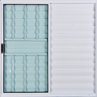 Janela Veneziana De Alumínio 3 Folhas 1,20 X 1,50 Com Grade C