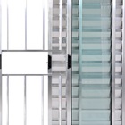 Janela Veneziana De Alumínio 3 Folhas 1,20 X 1,50 Com Grade C