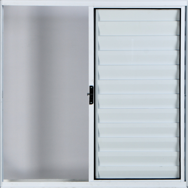 Janela Veneziana De Alumínio 3 Folhas 1,20 X 1,50 Sem Grade C