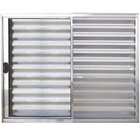 Janela Veneziana De Alumínio 3 Folhas 120 X 120cm Linha Modul