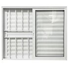 Janela Veneziana De Alumínio 3 Folhas 120 X 150cm Com Grade L