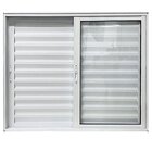 Janela Veneziana De Alumínio 3 Folhas Móveis 120x120cm Linha