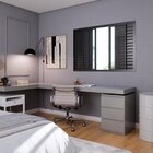 Janela Veneziana De Alumínio 4 Folhas Móveis E 2 Folhas Fixas