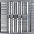 Janela Veneziana De Alumínio 6 Folhas 1,00 X 1,00 Com Grade C