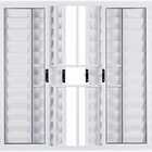 Janela Veneziana De Alumínio 6 Folhas 1,00 X 1,20 Com Grade C