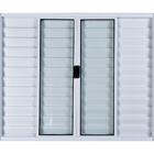 Janela Veneziana De Alumínio 6 Folhas 1,00 X 1,80 Sem Grade C