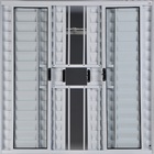 Janela Veneziana De Alumínio 6 Folhas 1,00 X 2,00 Com Grade C