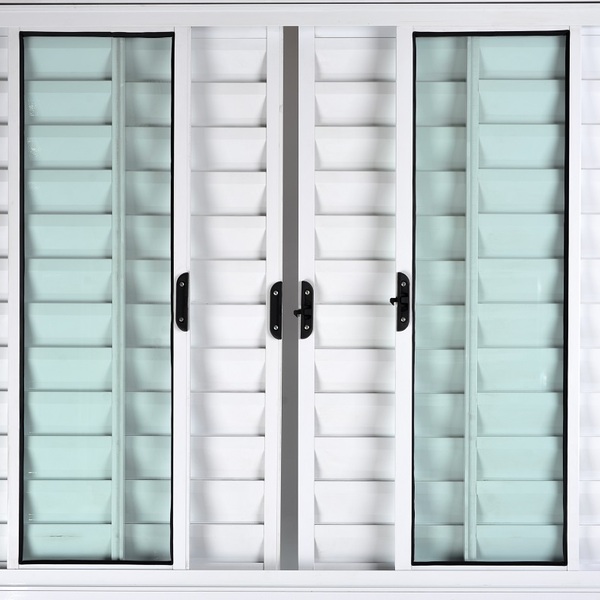 Janela Veneziana De Alumínio 6 Folhas 1,00 X 2,00 Sem Grade C