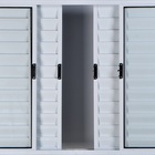 Janela Veneziana De Alumínio 6 Folhas 1,20 X 1,20 Sem Grade C