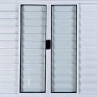 Janela Veneziana De Alumínio 6 Folhas 1,20 X 1,50 Sem Grade C