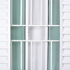 Janela Veneziana De Alumínio 6 Folhas 1,20 X 1,80 Com Grade C