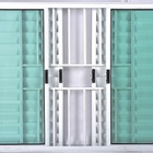 Janela Veneziana De Alumínio 6 Folhas 1,20 X 2,00 Com Grade C