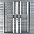 Janela Veneziana De Alumínio 6 Folhas 1,20 X 2,00 Com Grade C