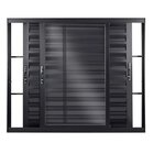 Janela Veneziana De Aluminio De Correr 120x120cm 3 Folhas Top