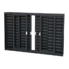 Janela Veneziana Em Aço Primer 100x120x12 Cm 6 Folhas Crv