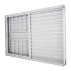 Janela Veneziana Em Alumínio Branco 120x150x10 Cm 3 Folhas Vl