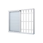 Janela Veneziana Em Alumínio Branco 3 Folhas Direita Caribe M