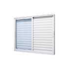 Janela Veneziana Em Alumínio Branco 3 Folhas Móveis Perfecta