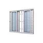 Janela Veneziana Em Alumínio Branco 6 Folhas Caribe Max 120x1