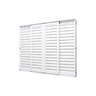 Janela Veneziana Em Alumínio Branco 6 Folhas Perfecta Max 120