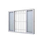 Janela Veneziana Em Alumínio Branco 6 Folhas Perfecta Max 120