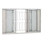 Janela Veneziana Grade Classic Em Alumínio 100 X 150 X 8,7 Cm