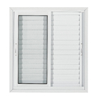 Janela Veneziana de Correr 3 Folhas Alumínio Pintado Branco Sob Medida Linha 25 OGB Esquadrias