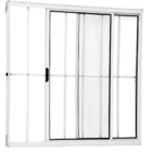 Janela Vitro 2 Folhas 1,20x1,20 Alumínio Branco C/g