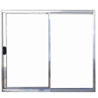 Janela Vitro 2 Folhas 1,20x1,50 Alumínio Brilhante S/g