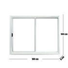 Janela Vitro 2 Folhas Alumínio Branco 1.00  X 1.00 Modular