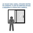 Janela Vitro 2 Folhas Alumínio Branco 1.00  X 1.50 Linha 25