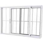 Janela Vitro 2 Folhas Alumínio Branco Linha 25 Com Grade - Dc