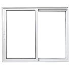Janela Vitro 2 Folhas Alumínio Branco Linha 25 Medidas:120 X