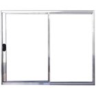 Janela Vitro 2 Folhas Alumínio Brilhante 1.00  X 1.00 Modular
