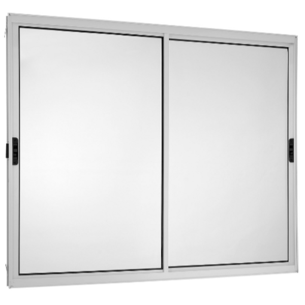 Janela Vitro 2 Folhas Móveis 1,20x1,20 Alumínio Branco S/g