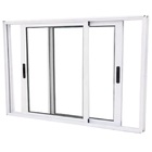 Janela Vitro 2 Folhas Móveis Alumínio Branco Linha 25 Medidas