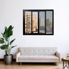 Janela Vitro 2 Folhas Móveis Com Tela Mosqueteira Alumínio 10