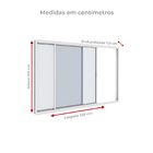 Janela Vitrô 2 Folhas Sem Grade 1,20m X 1m Em Alumínio Preto