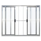 Janela Vitro 4 Folhas 1,00x1,80 Alumínio Brilhante C/g