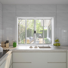 Janela Vitro 4 Folhas 1,20x1,20 Alumínio Brilhante S/g