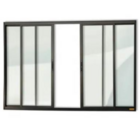 Janela Vitro 4 Folhas 1,20x1,50 Alumínio Preto S/g