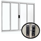 Janela Vitro 4 Folhas 1,20x1,80 Alumínio Branco S/g