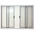 Janela Vitro 4 Folhas 1,20x2,00 Alumínio Branco S/g