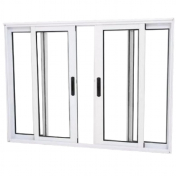 Janela Vitro 4 Folhas Alumínio Branco 1.00  X 1.20 Linha 25